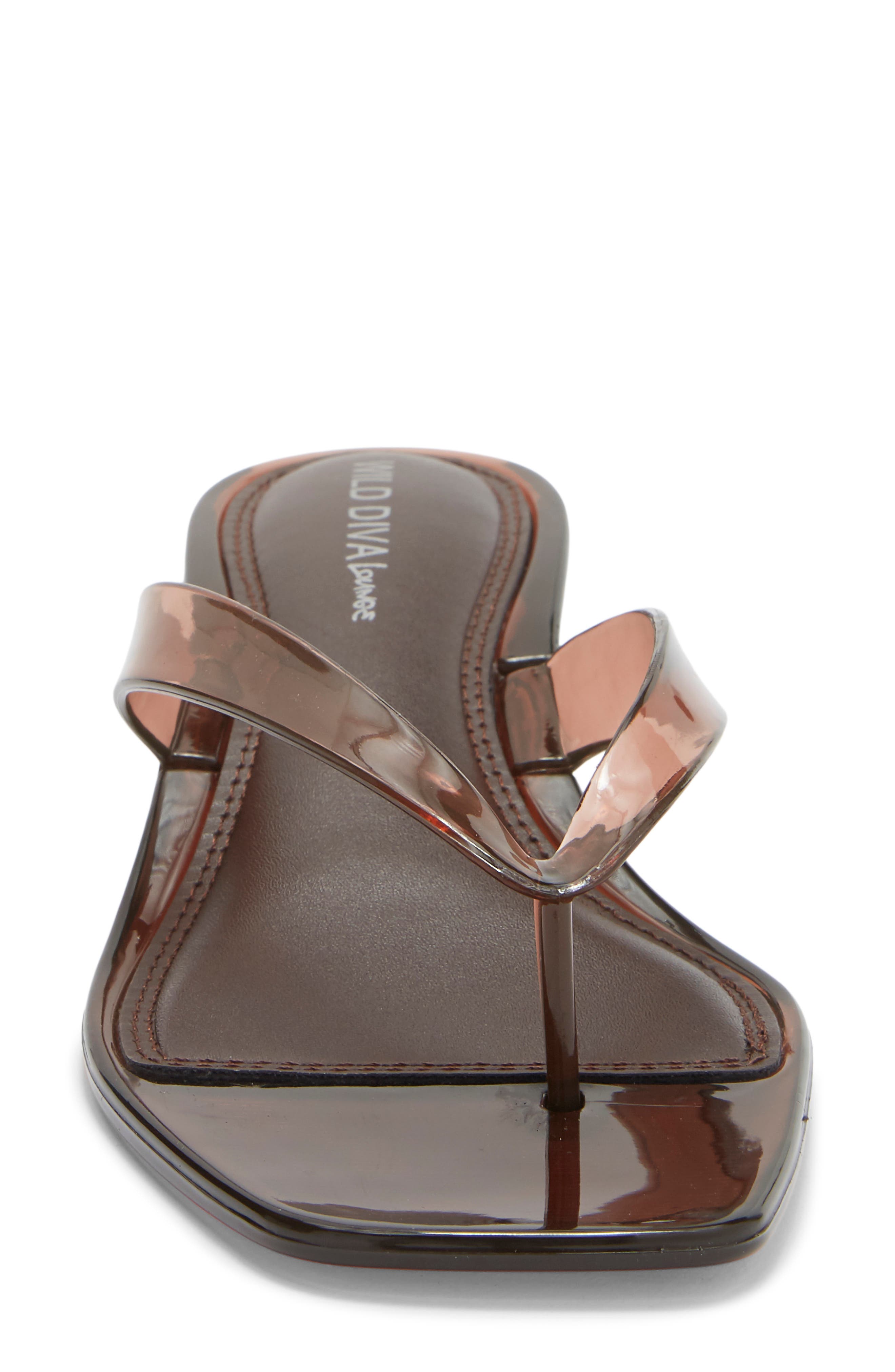 Romania Jelly Sandal, Alternate, color, BROWN