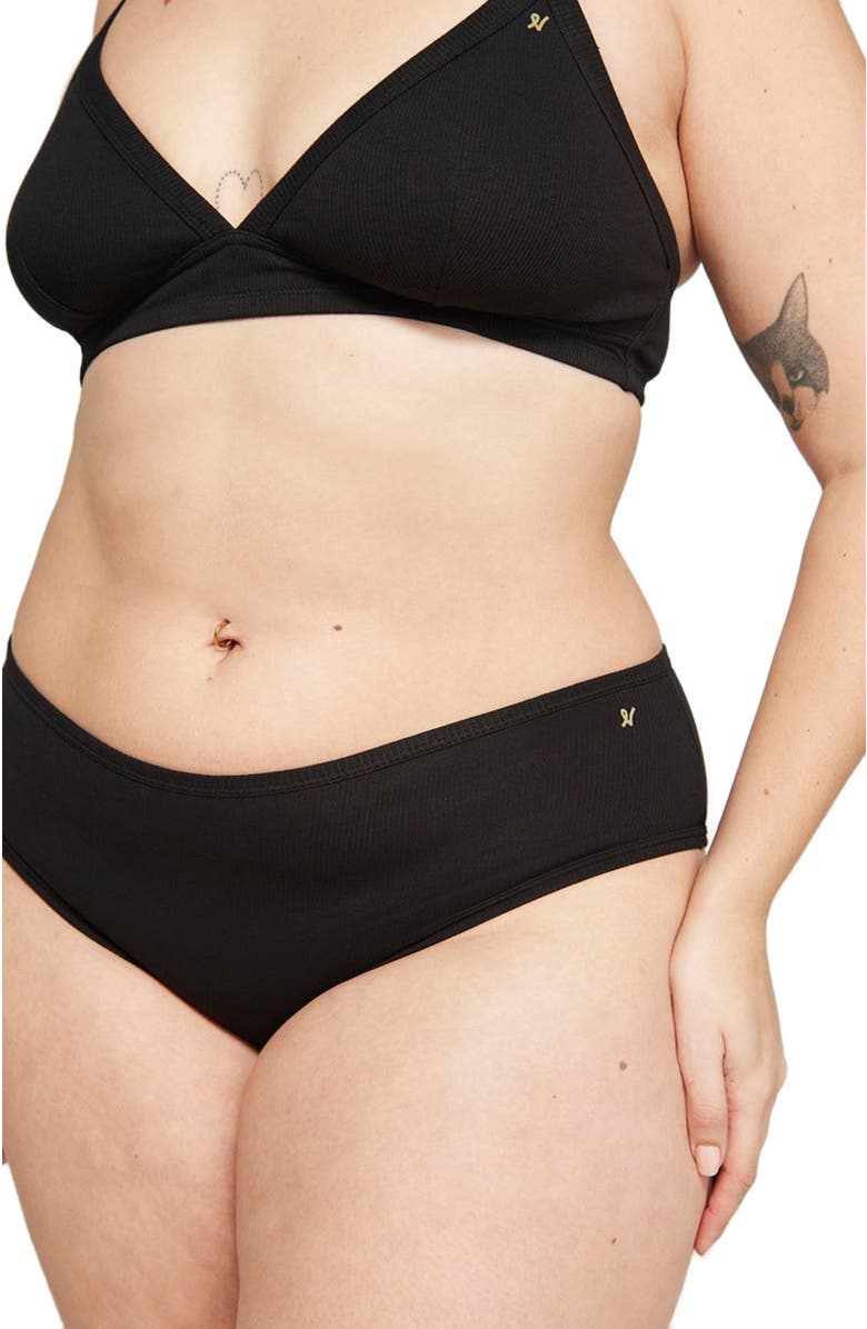 Nudea The Organic Cotton Midi Brief 3 Pack, Alternate, color,