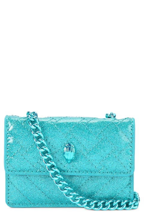 Micro Kensington Drench Convertible Leather Shoulder Bag