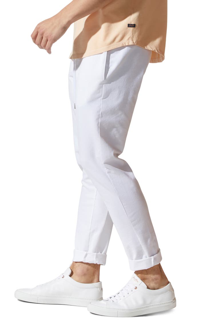 Flex Pro Icon Slim Fit Joggers, Alternate, color, WHITE