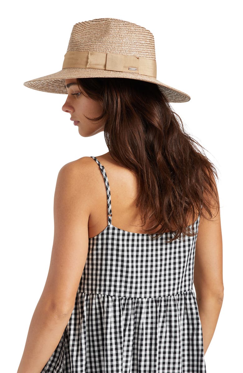 Brixton Joanna Straw Hat, Alternate, color, 