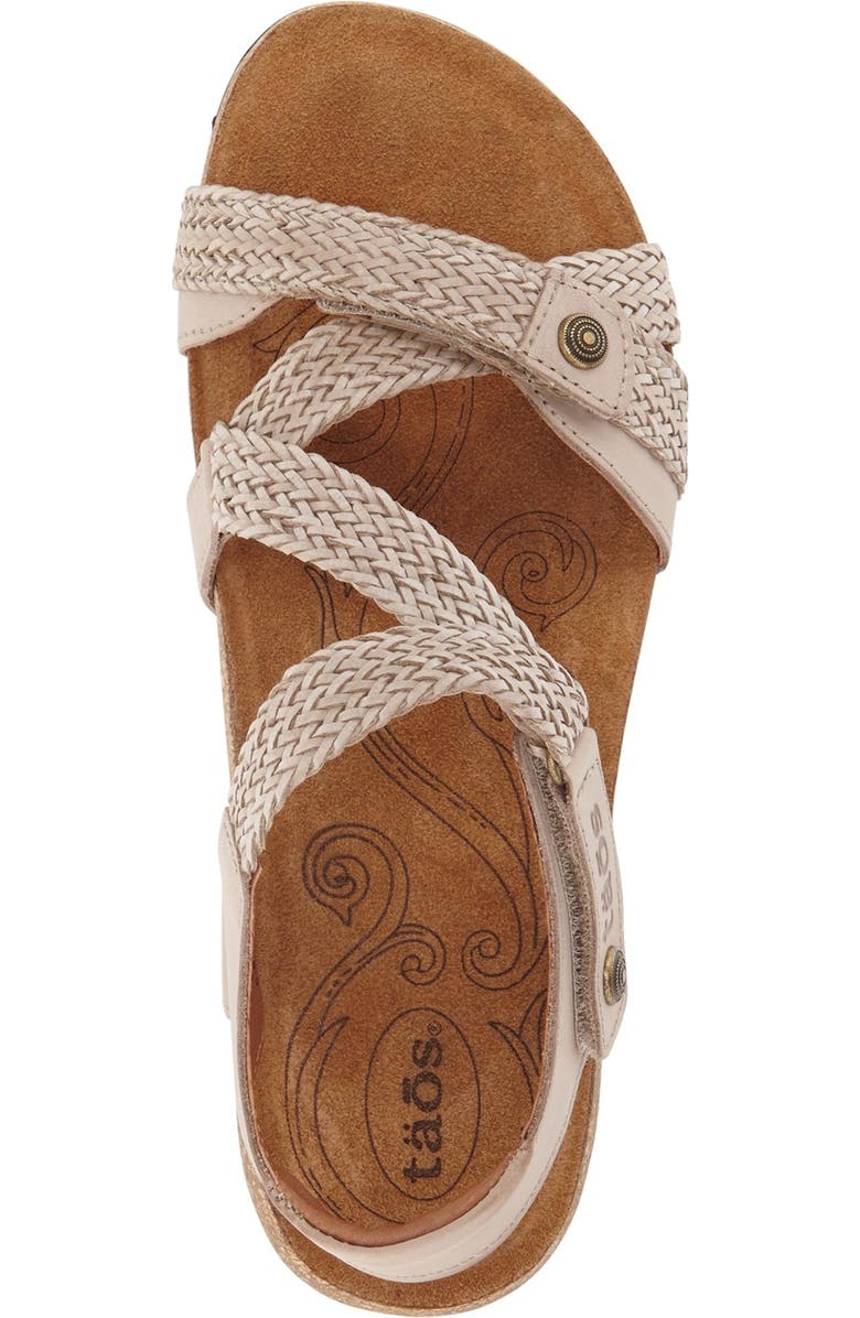 Taos
Trulie
Wedge Sandal, Alternate, color, Stone Leather