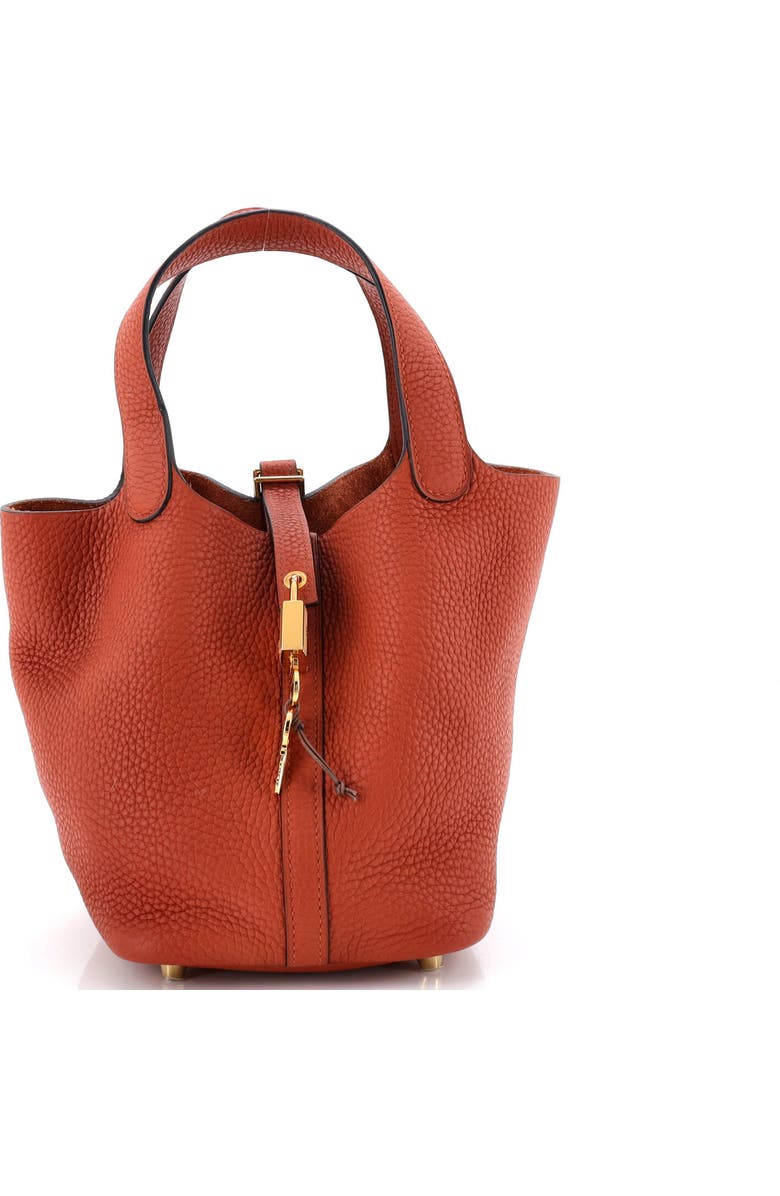 Pre-Owned Hermes Picotin Lock Bag Clemence PM, Main, color,