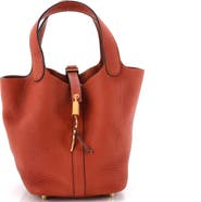 Pre-Owned Hermes Picotin Lock Bag Clemence PM