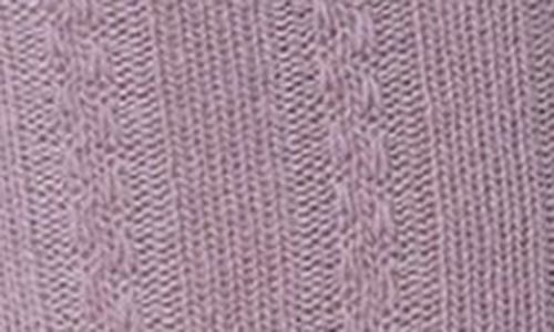 Oroblu Nancy Wool & Cashmere Blend Knee High Socks In Purple