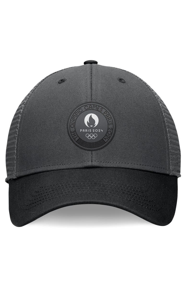 FANATICS Men's Fanatics Branded Charcoal/Black Paris 2024 Summer Olympics Adjustable Hat, Alternate, color, 
