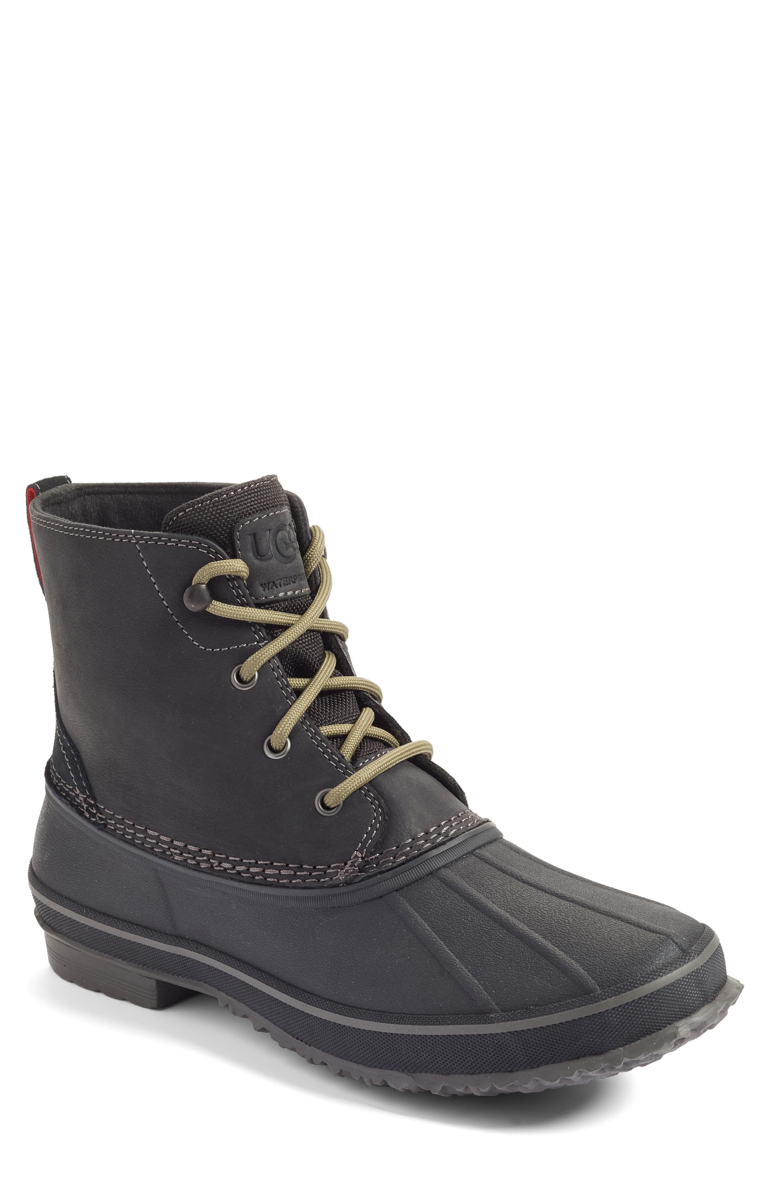 Zetik Waterproof Rain Boot, Main, color, BLACK
