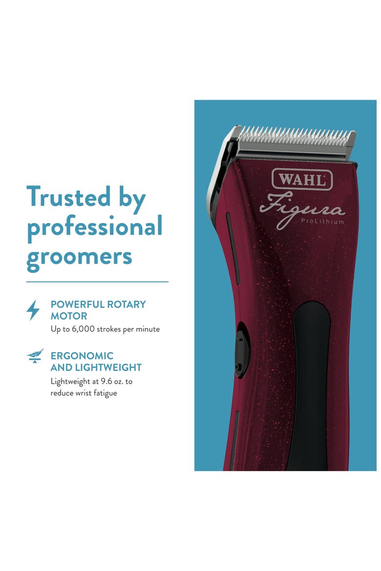Figura Equine Cordless Clipper Kit, Alternate, color, Metallic Red