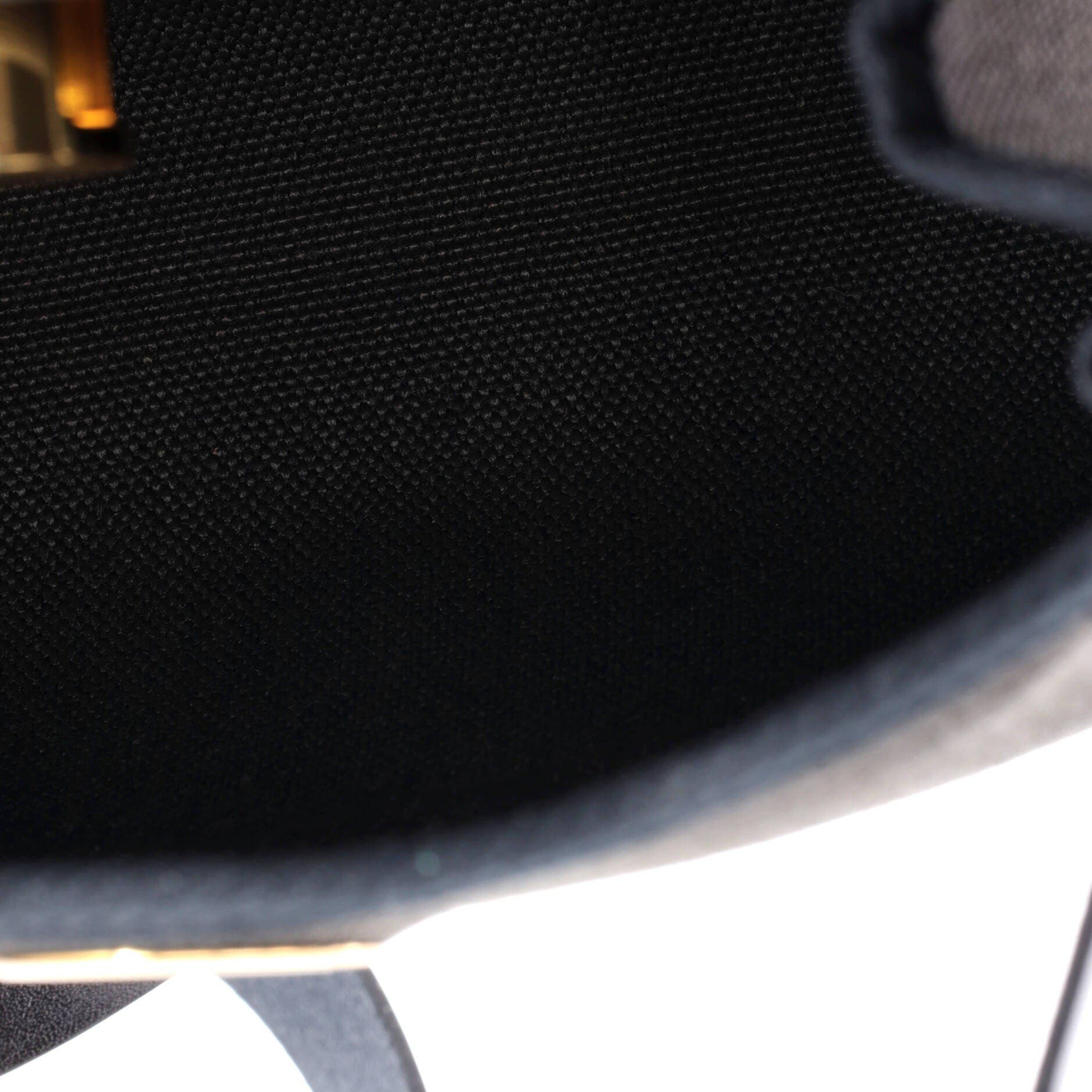 Pre-Owned Hermes Herbag Zip Toile and Leather 20, Alternate, color, Vert De Gris