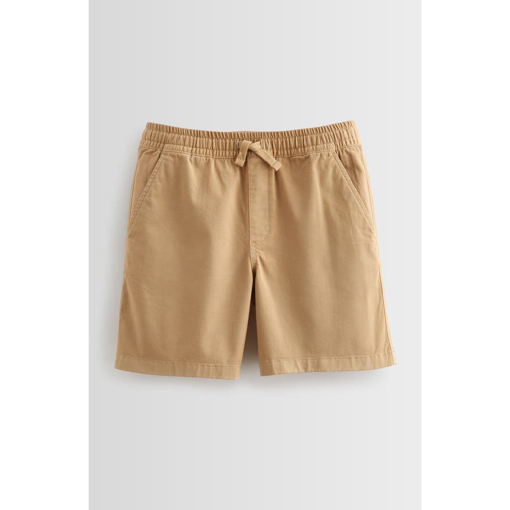 Nordstrom Kids' Essential Stretch Twill Shorts In Tan Stock
