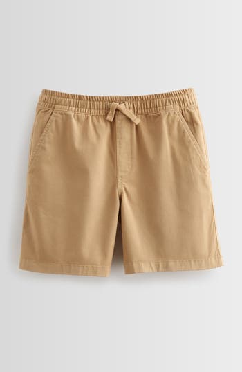 Nordstrom Kids' Essential Stretch Twill Shorts In Nude