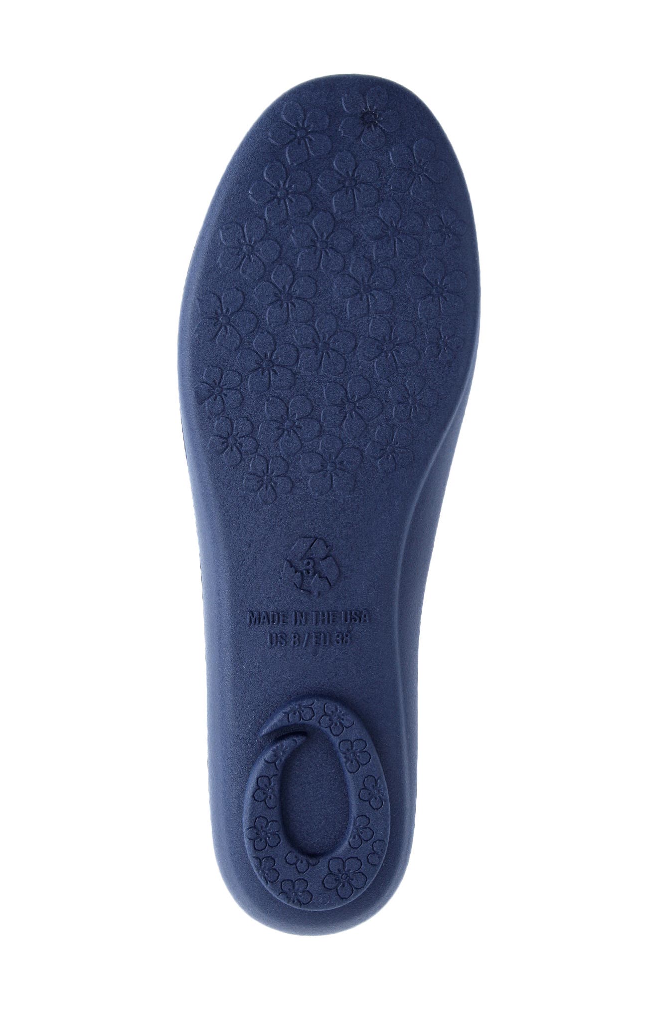 OKABASHI Izzie Matte Ballet Flat, Alternate, color, Sapphire