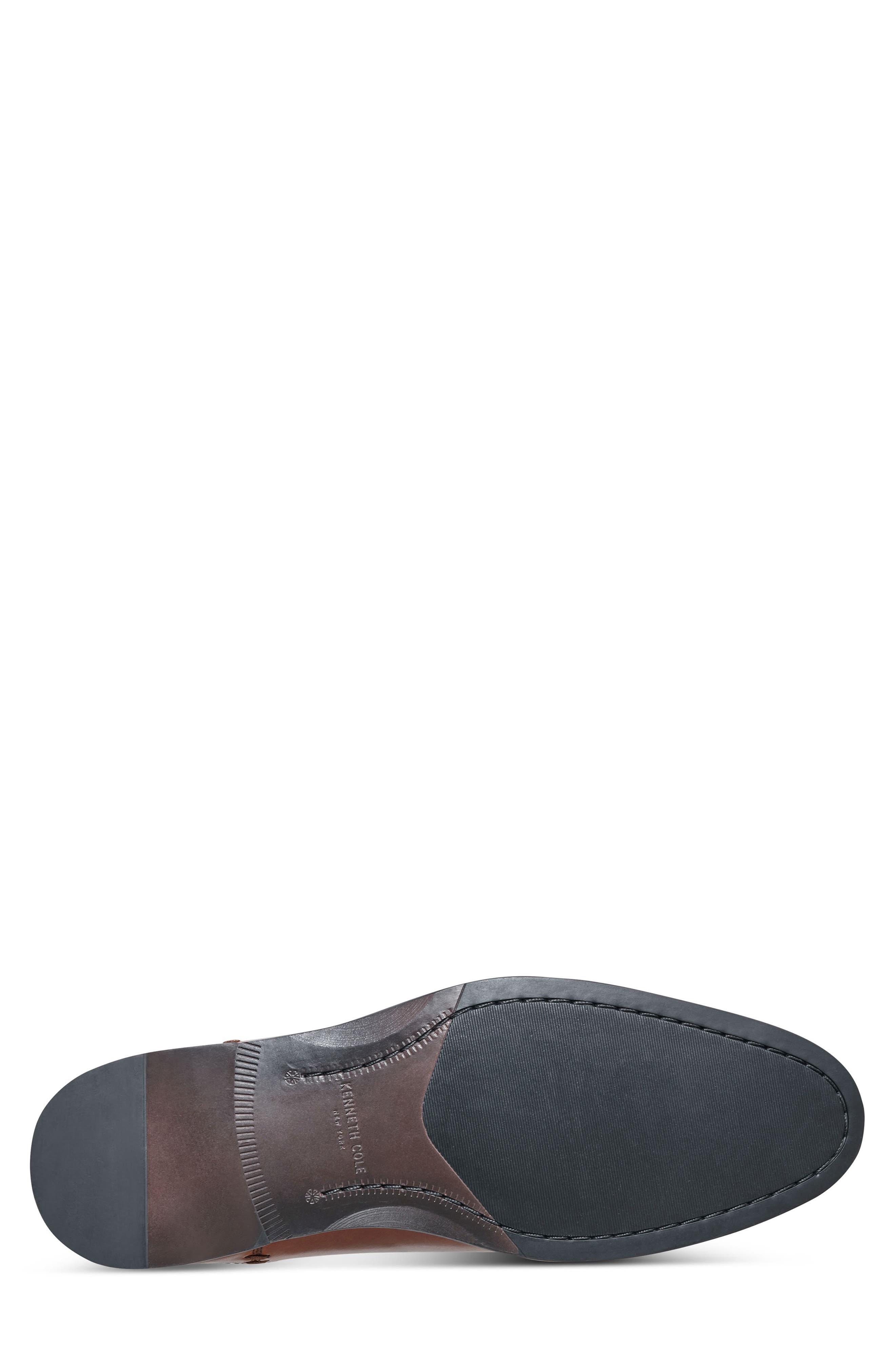 Kenneth Cole New York Tully Chelsea Boot, Alternate, color, Cognac/ Mocha/ Silver