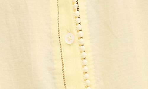 Madewell Circle Trim Flutter Sleeve Shirt