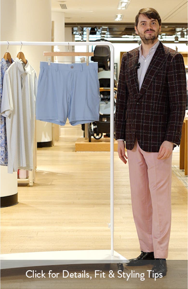 Fusionn Stretch Nylon Chino Shorts, sales video thumbnail