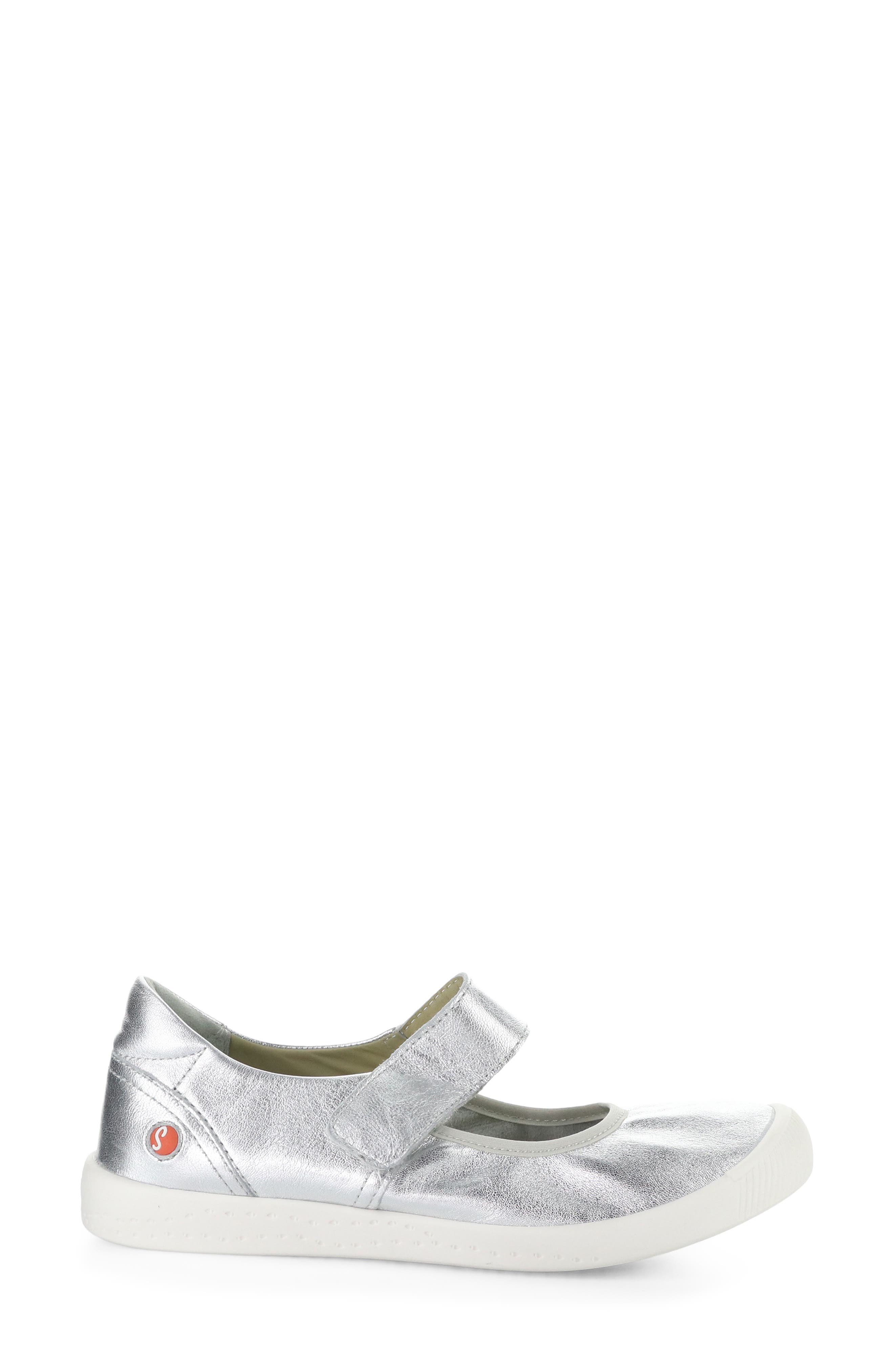 Softinos by Fly London Igla Mary Jane Sneaker, Alternate, color, Silver