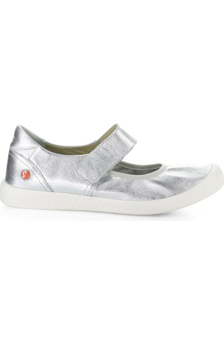 Softinos by Fly London Igla Mary Jane Sneaker, Alternate, color, Silver