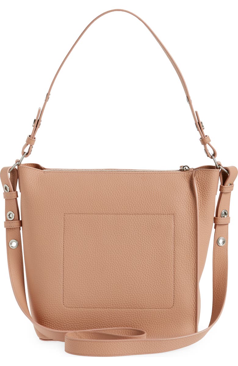 AllSaints Kita Leather Shoulder/Crossbody Bag, Alternate, color,
