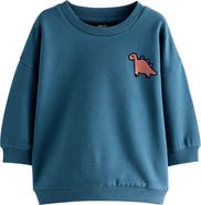 NEXT Kids' Dino Camp Cotton Graphic Sweatshirt