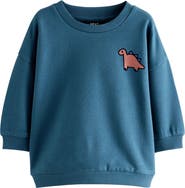 NEXT Kids' Dino Camp Cotton Graphic Sweatshirt