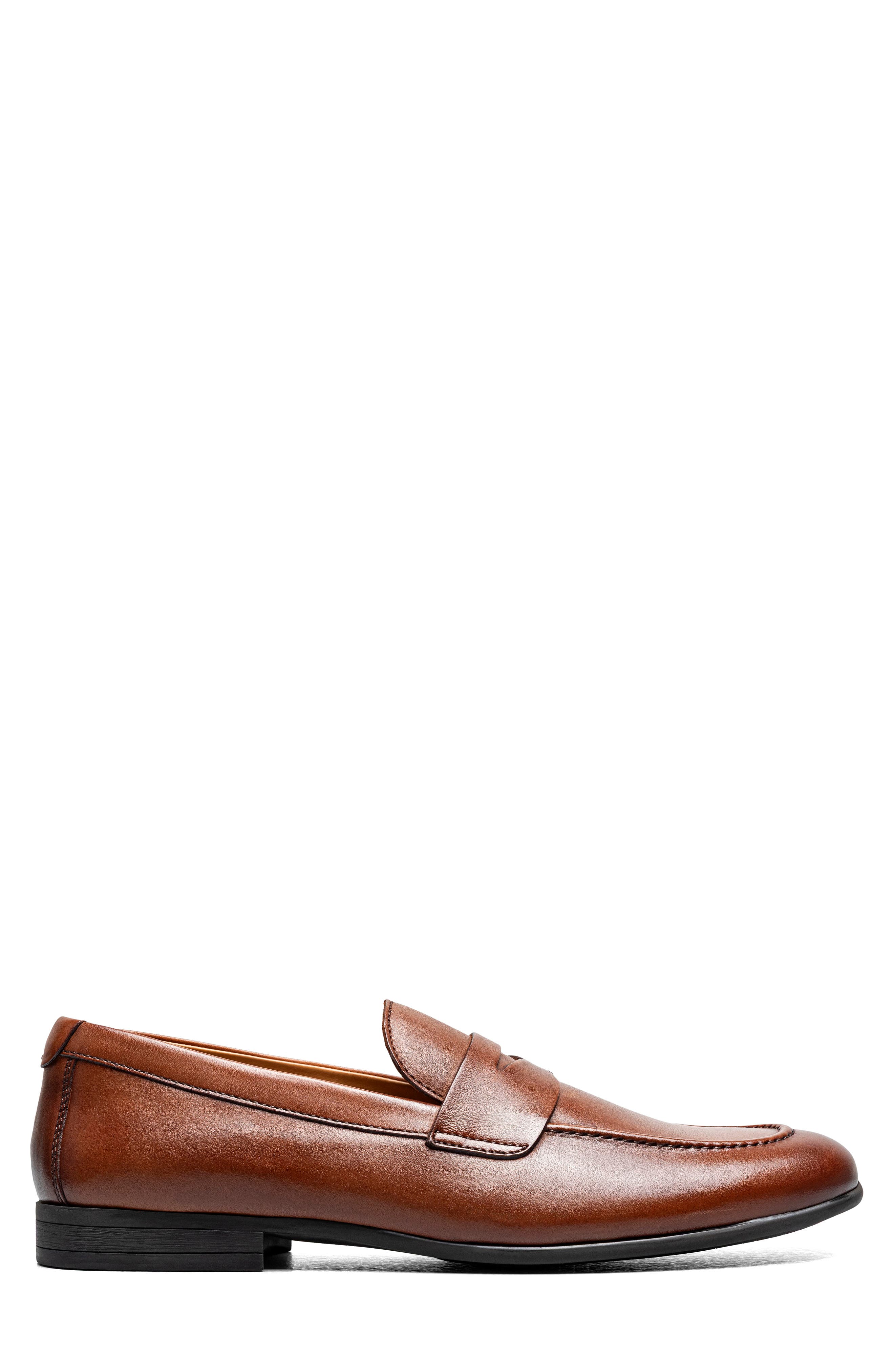 Modena Moc Toe Penny Loafer, Alternate, color, COGNAC