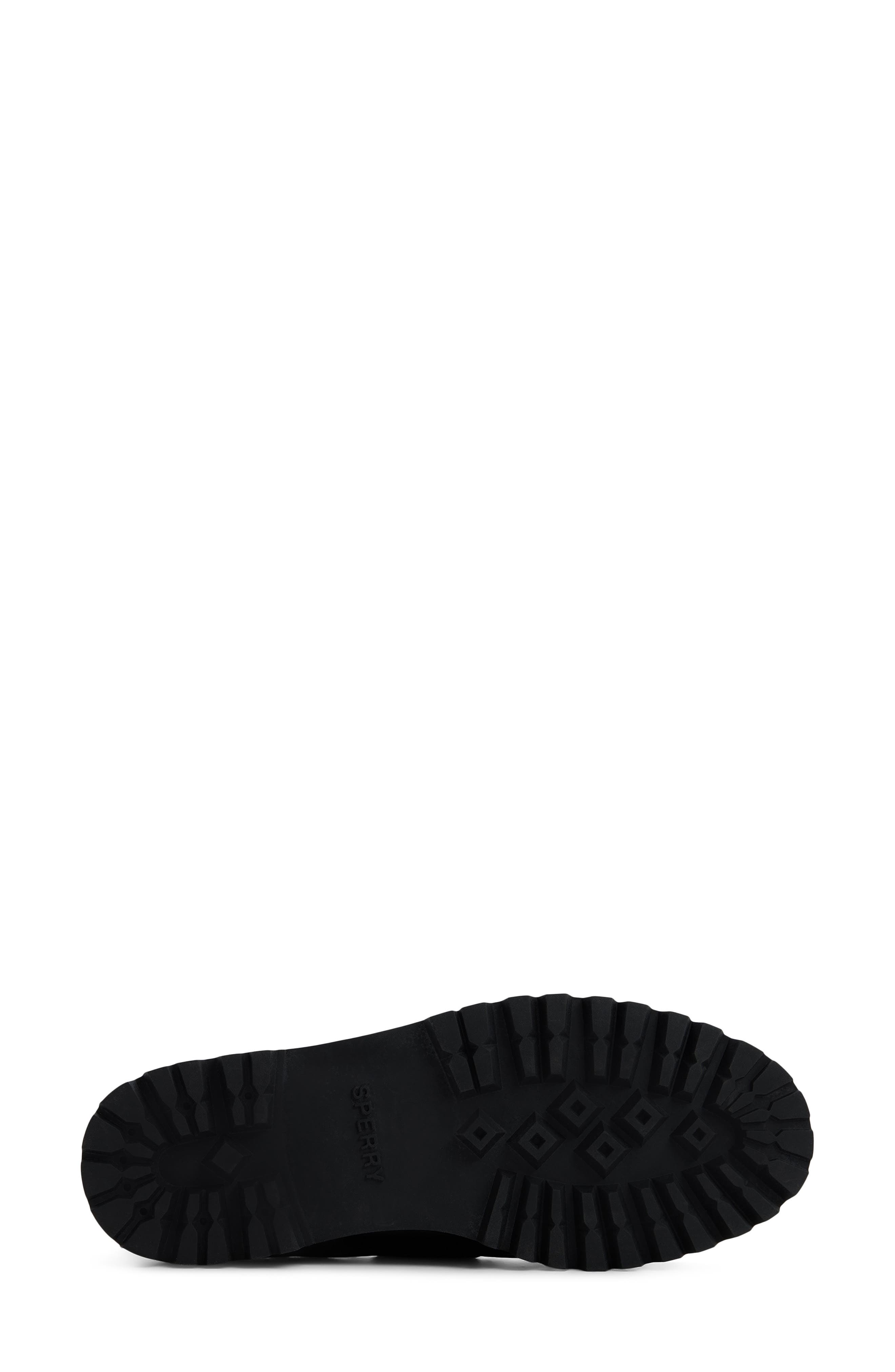 Authentic Original Kiltie Lug Boat Shoe, Alternate, color, BLACK