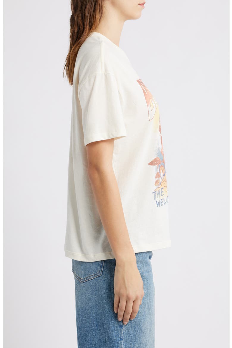 Paradise Tour Short Sleeve Graphic T-Shirt, Alternate, color, WHITE CAP