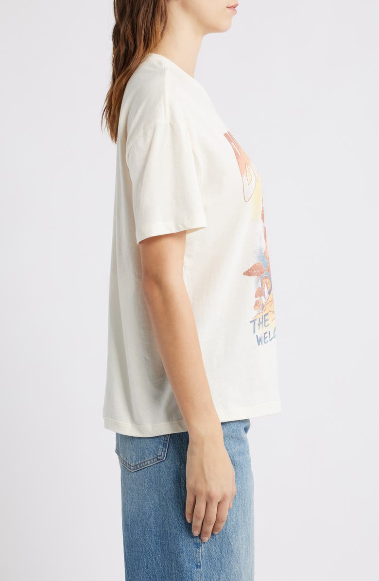 Billabong Paradise Tour Short Sleeve Graphic T-Shirt, Alternate, color, White Cap