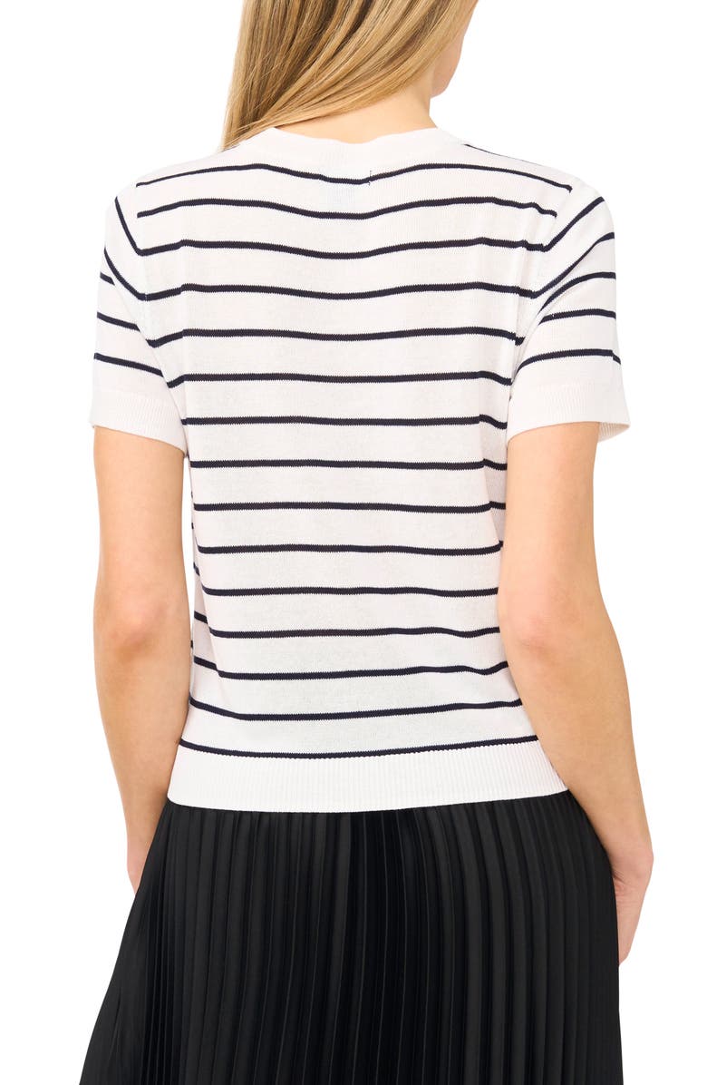 Halogen<sup>®</sup> Stripe Crewneck Sweater, Alternate, color, 