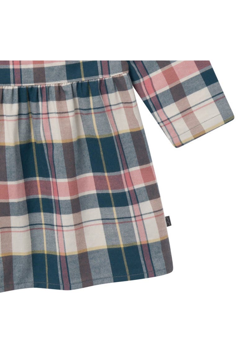 Plaid Collared Dress, Alternate, color, Orion Blue Plaid
