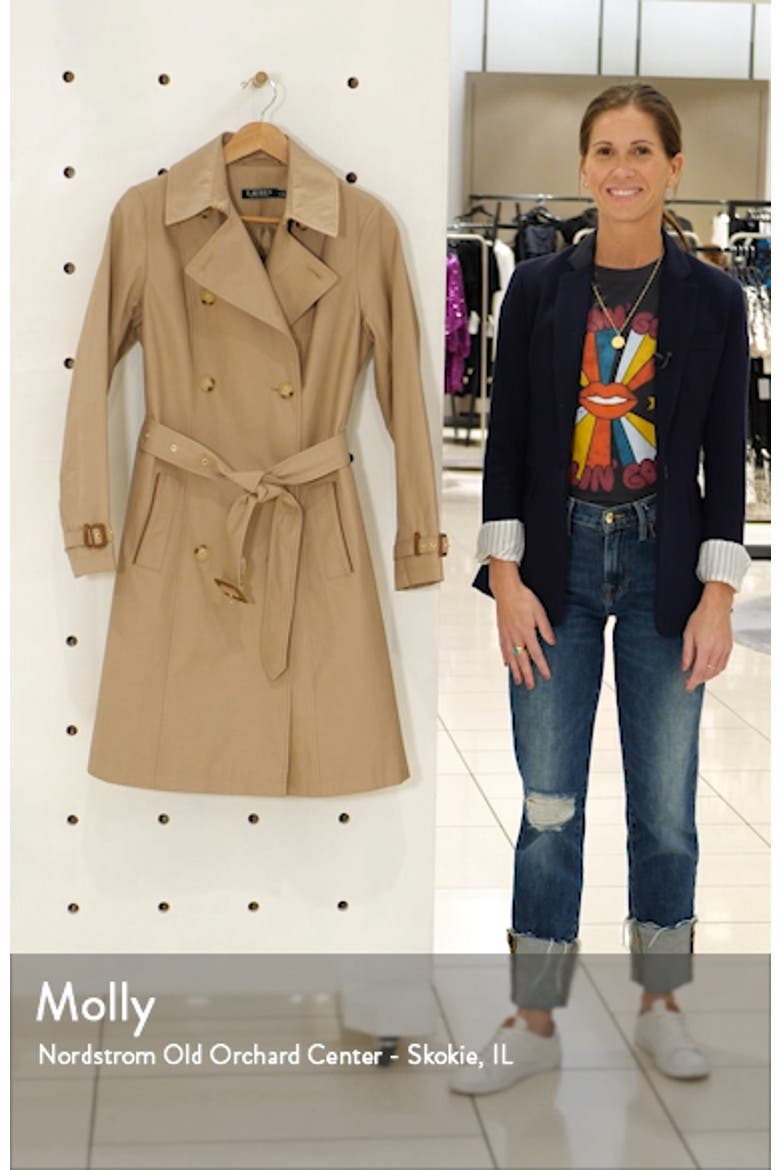 Double Breasted Trench Coat video