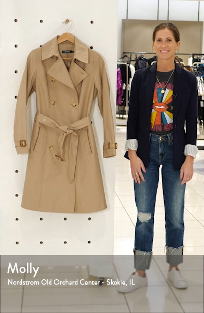 Double Breasted Trench Coat, sales video thumbnail