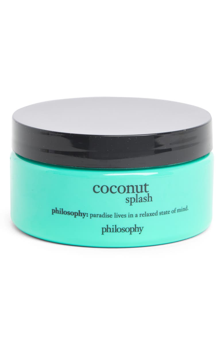 philosophy coconut splash body souffle, Main, color,