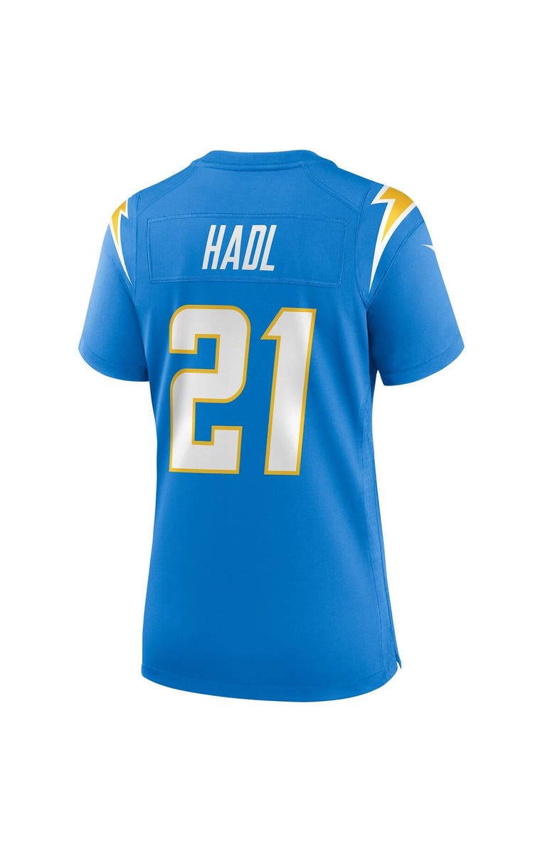 Nike Women's Nike John Hadl Powder Blue Los Angeles Chargers Game Retired Player Jersey, Alternate, color,
