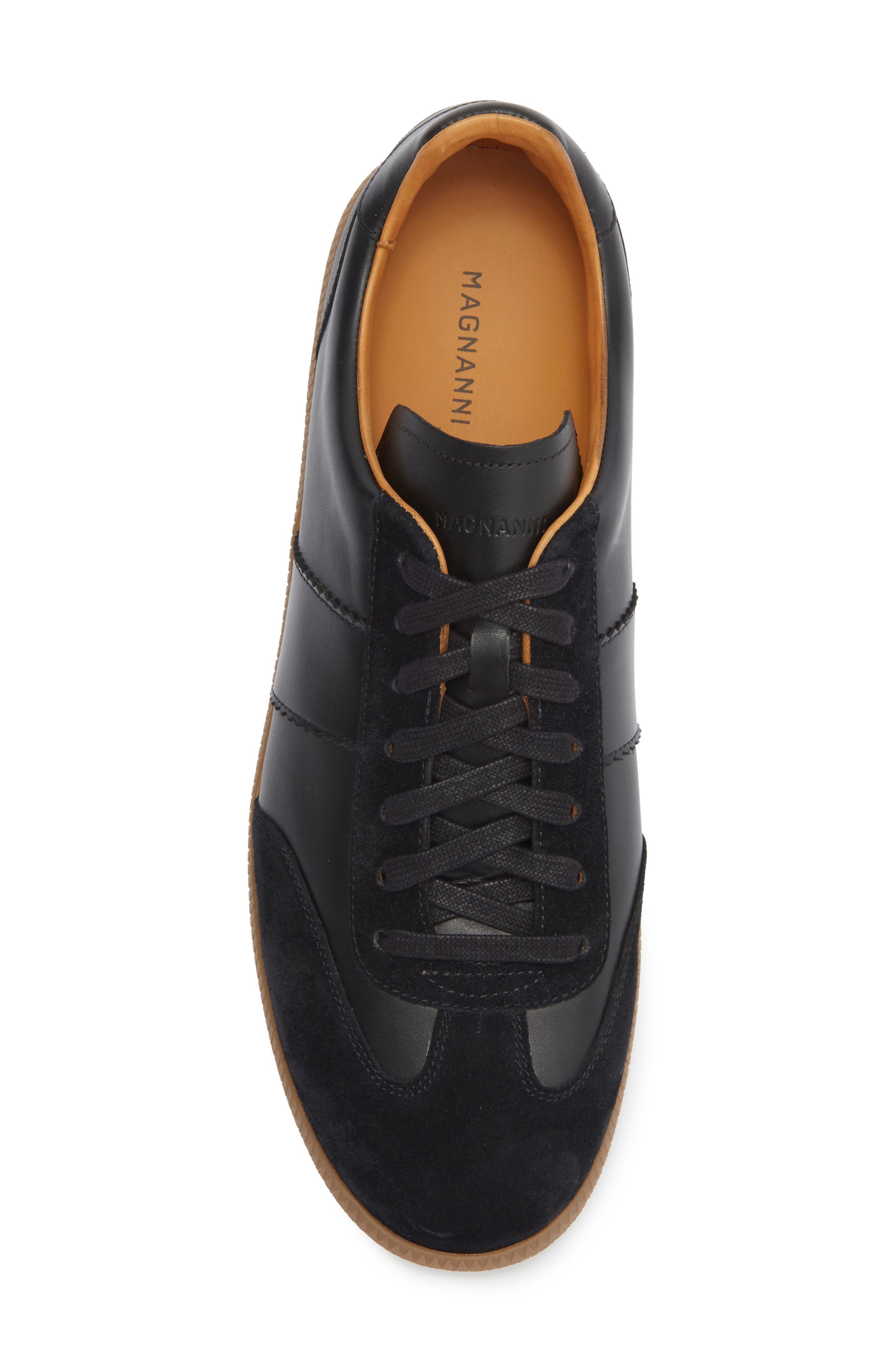 Magnanni Meta Low Top Sneaker, Alternate, color, Black