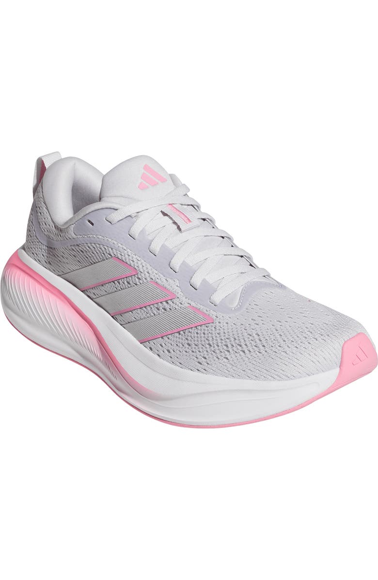 adidas Response Pace Running Shoe, Main, color, Dash Grey/ Silver/ Pink