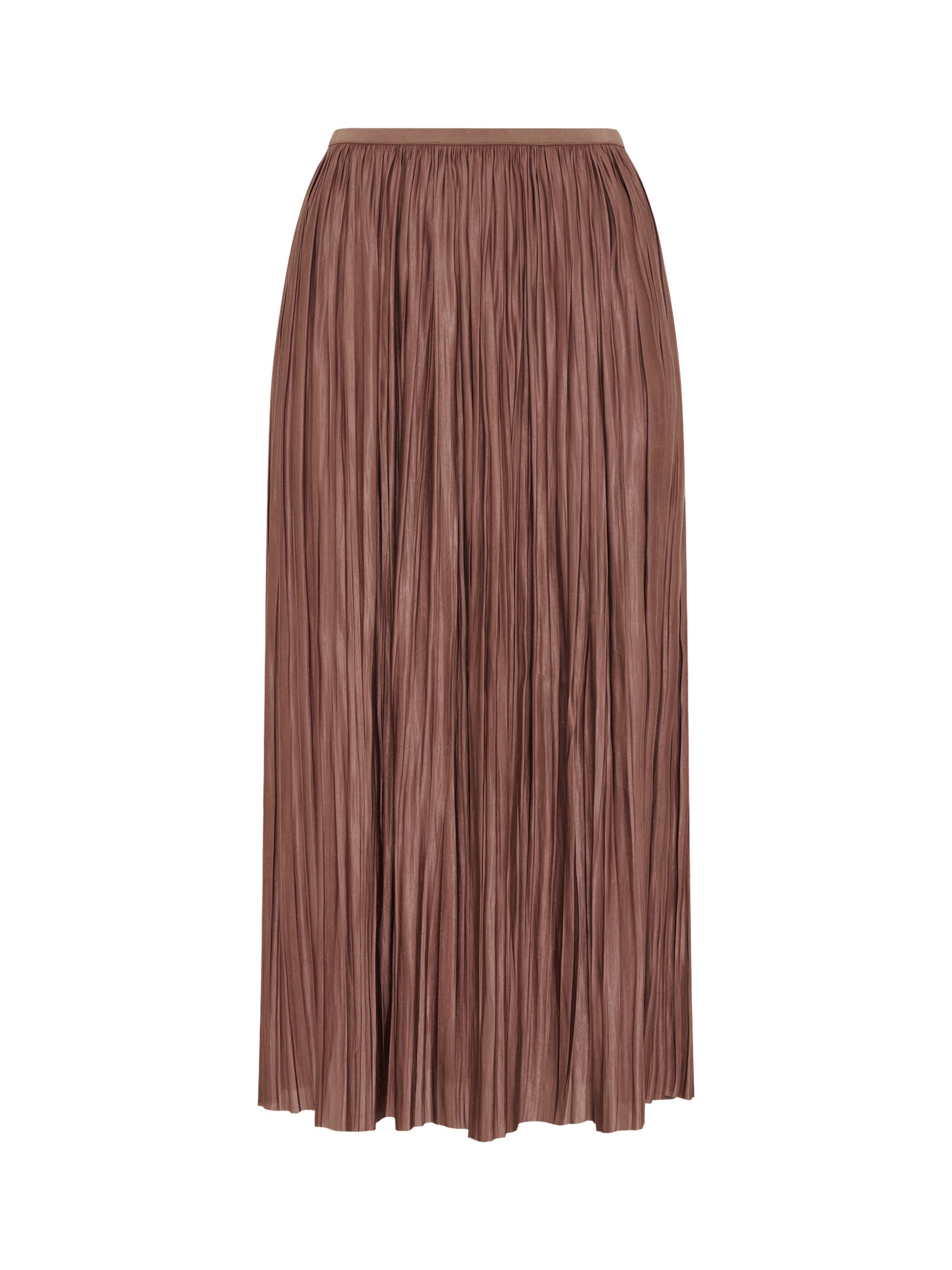 Jocelyne Pleated Midi Skirt - image 2