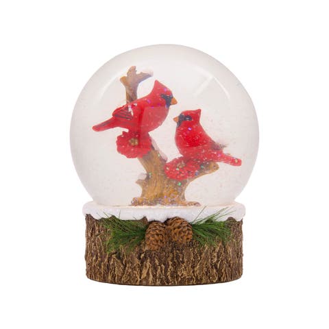 Cardinal Water Globe