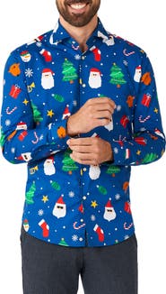 OppoSuits Festivity Button-Up Shirt