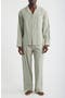 selected Green Seagrass Hip Stripe