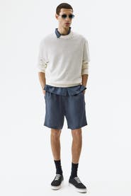 H&M Relaxed Fit Linen Shorts