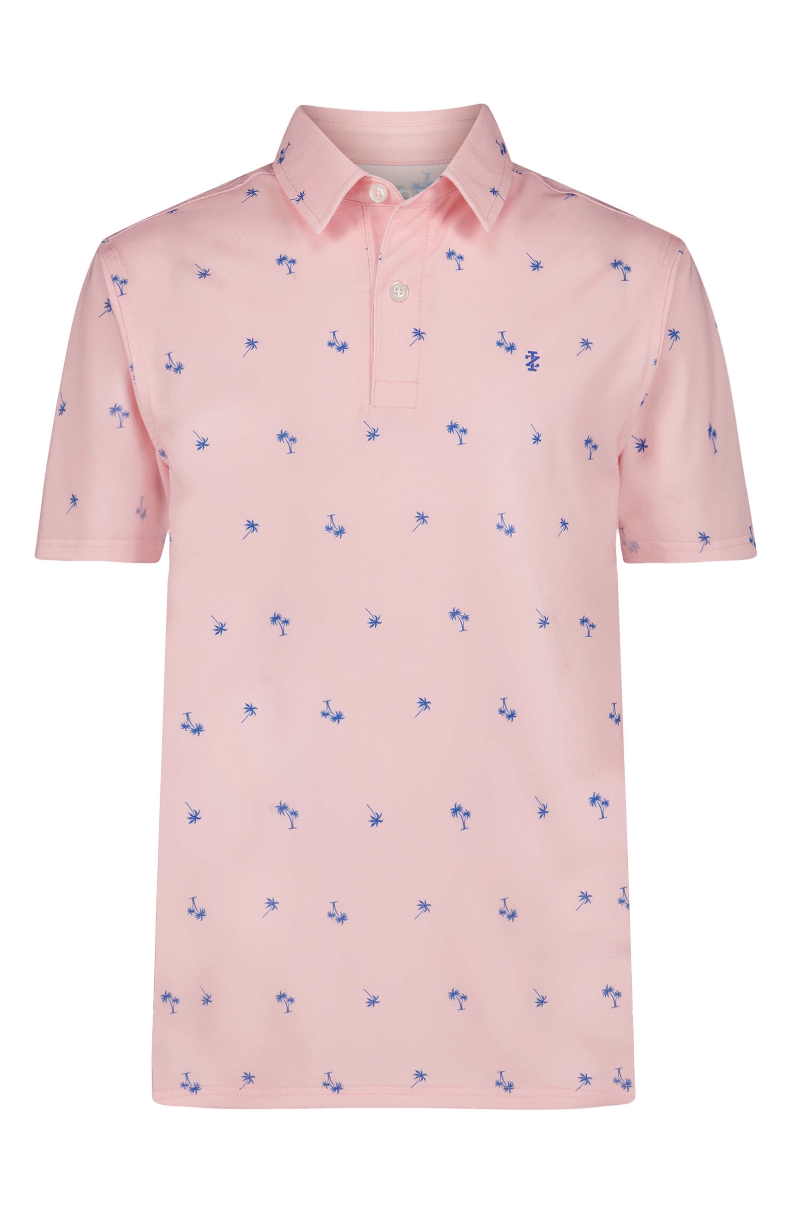 IZOD Kids' Palm Tree Print Performance Polo (Men) | Nordstromrack