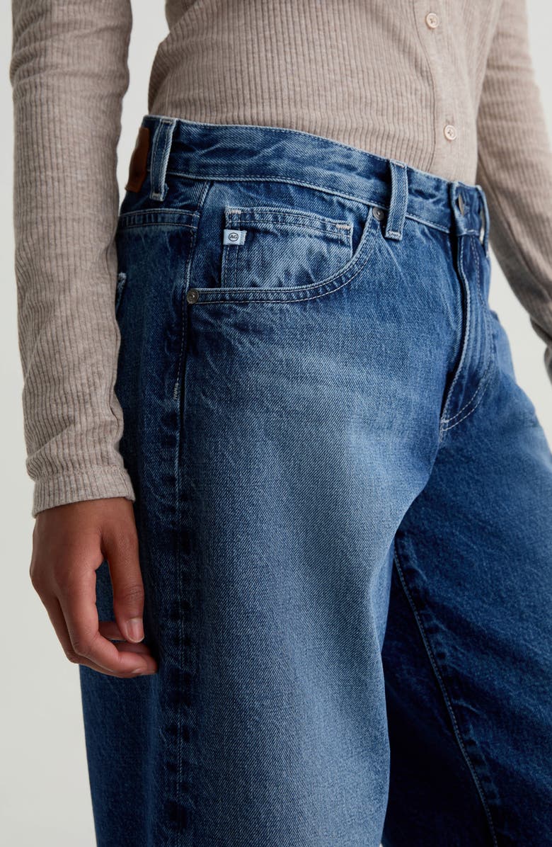 AG Adria Low Rise Wide Leg Jeans, Alternate, color,