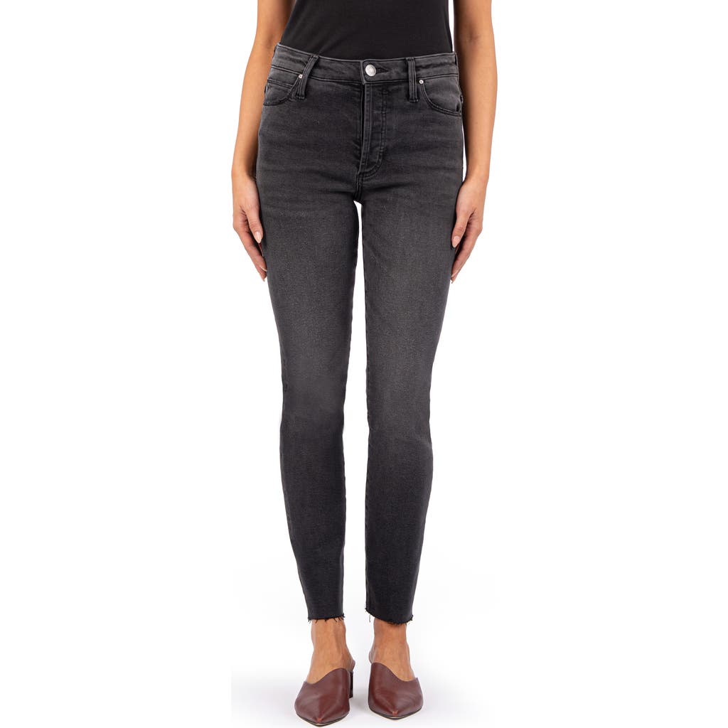 KUT FROM THE KLOTH KUT FROM THE KLOTH CHARLIZE FAB AB RAW HEM ANKLE CIGARETTE JEANS