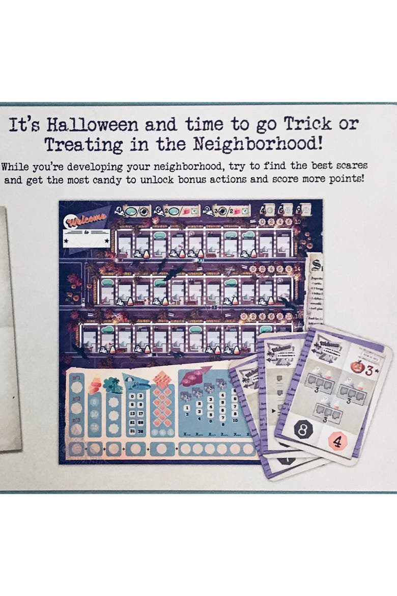 Welcome To... Halloween Thematic Neighborhood Expansion Ages 10+, Alternate, color, Multicolored