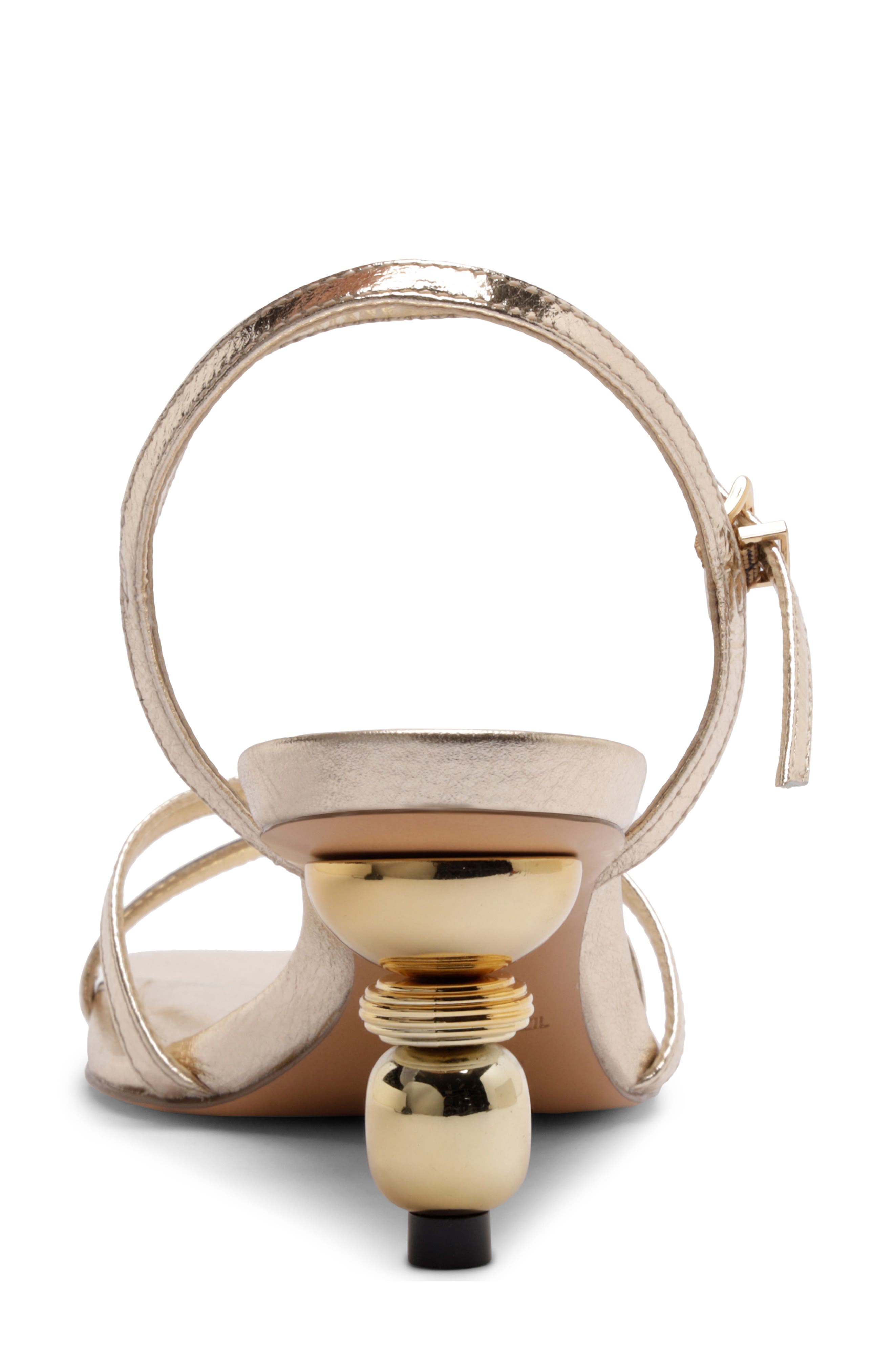 Arezzo Birdie Sandal, Alternate, color, Platino