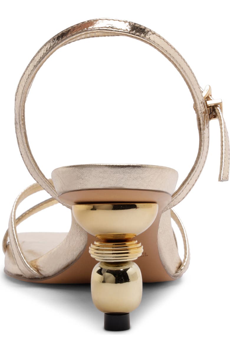 Arezzo Birdie Sandal, Alternate, color, Platino