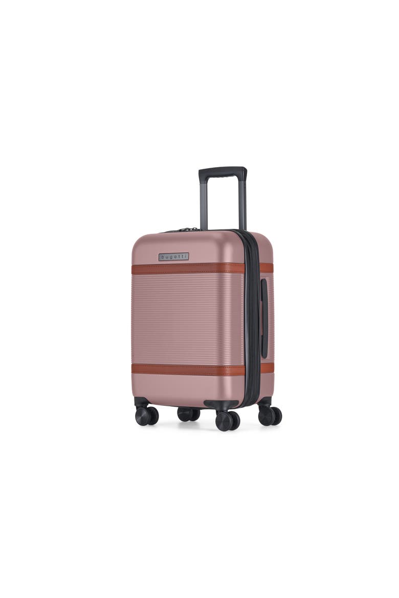 Wellington 3 Piece Hardside Luggage Set with TSA Lock, Alternate, color, Woodrose