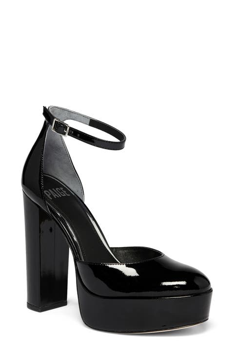 Molly Ankle Strap Platform Pump (Women)