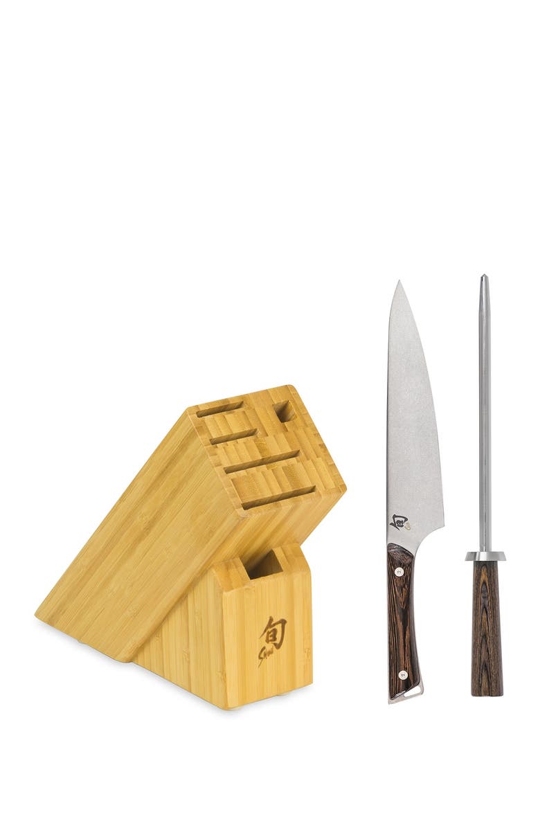 SHUN CUTLERY Kanso 3-Piece Build-a-Block Knife Set, Main, color, 